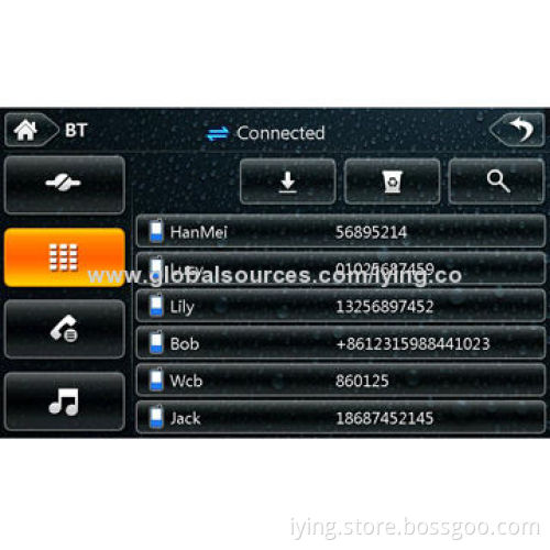 Special Car DVD Player for Honda Cider GPS Navigation, Supports 3G Dongle, DVR, 1080p Video Display